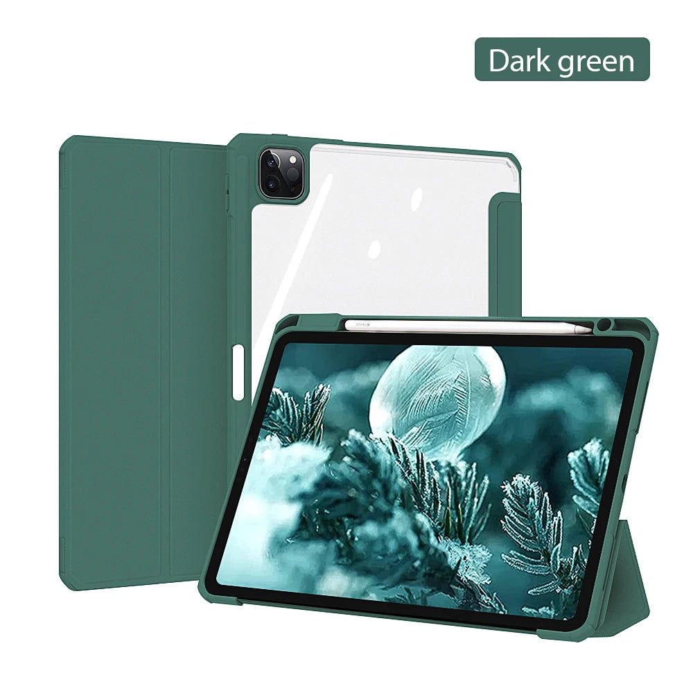 Case For iPad Air 11 in M2 M3 Pro 13/11 M4 Cover for iPad 10th 11th(A16) 10.9 Air 4/5 7/8/9th 10.2 9.7 Mini 6 7 Case