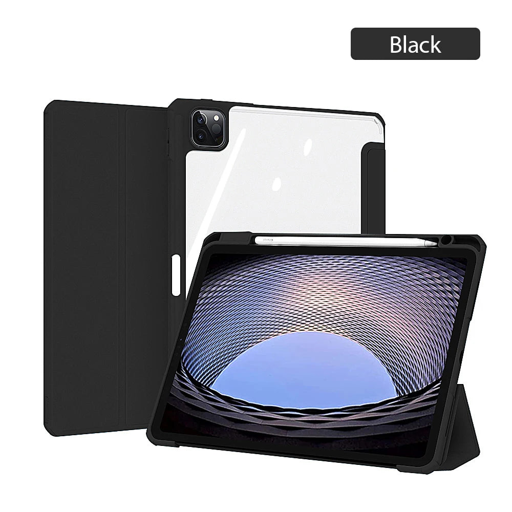 Case For iPad Air 11 in M2 M3 Pro 13/11 M4 Cover for iPad 10th 11th(A16) 10.9 Air 4/5 7/8/9th 10.2 9.7 Mini 6 7 Case