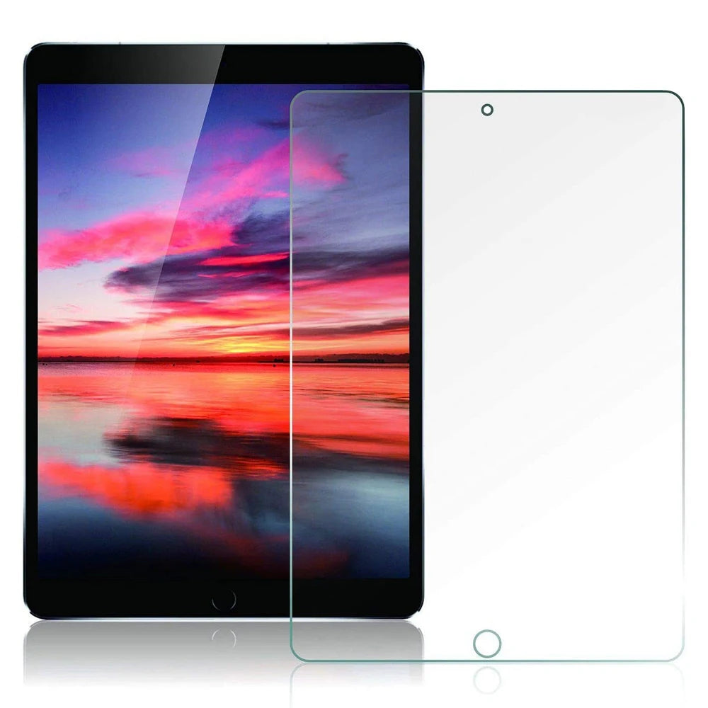 2pcs Tempered Glass Films for 2024 iPad Air 11/13 M2 Pro 11/13 M4 Screen Protector for iPad 3/4/5/6/7/8/9/10th Air 4/5 Pro 11