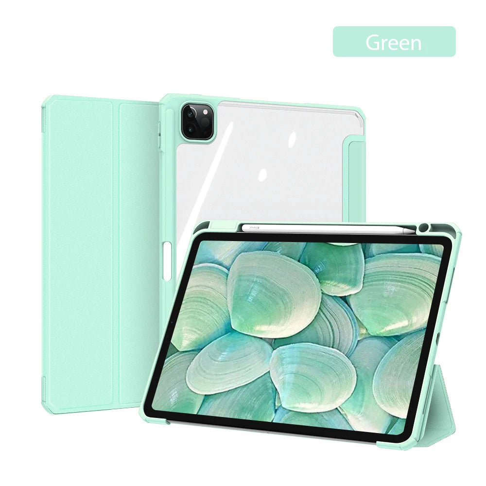 Case For iPad Air 11 in M2 M3 Pro 13/11 M4 Cover for iPad 10th 11th(A16) 10.9 Air 4/5 7/8/9th 10.2 9.7 Mini 6 7 Case