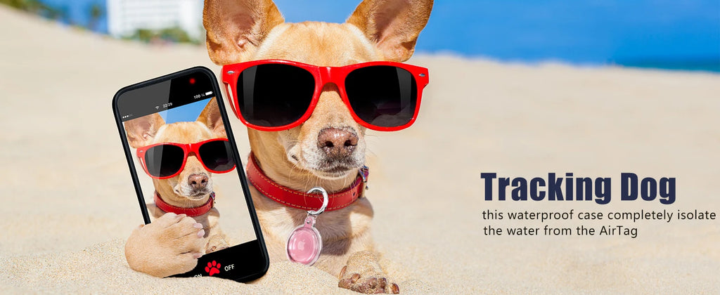8/4/2 Pack Airtag Keychain Waterproof,Air Tag Holder Case Compatible with AirTag Case for Dog Cat Collar Tracker Key Ring