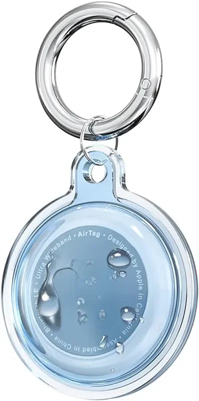 8/4/2 Pack Airtag Keychain Waterproof,Air Tag Holder Case Compatible with AirTag Case for Dog Cat Collar Tracker Key Ring