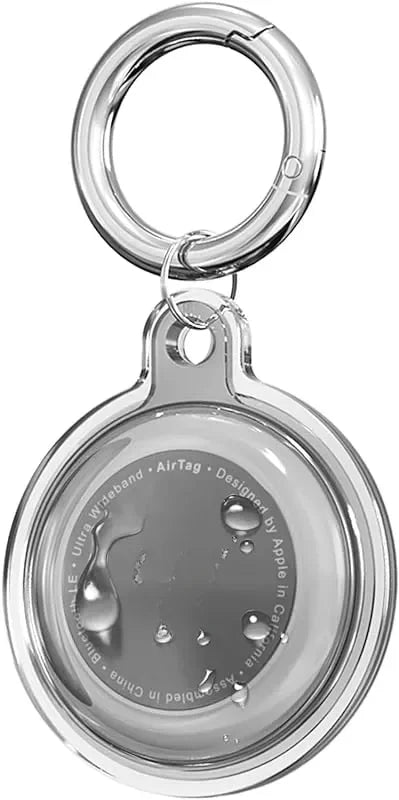 8/4/2 Pack Airtag Keychain Waterproof,Air Tag Holder Case Compatible with AirTag Case for Dog Cat Collar Tracker Key Ring