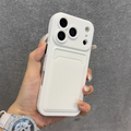 Luxury Soft Silicone Wallet Case For iPhone 17 Air 16E 15 14 Plus 13 12 Mini 11 Pro Max XR XS Shockproof Card Holder Slot Cover