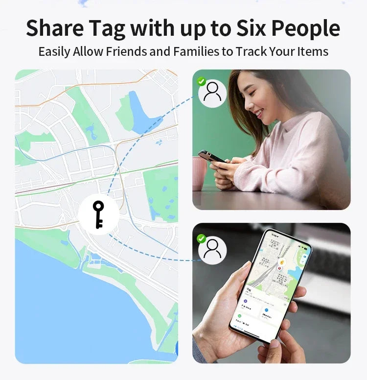 4/3/2/1 Pack Anti-lose Tracker for Apple Airtag Replacemen via Find My Bluetooth GPS Tracker For Luggage IOS MFi Key Finder