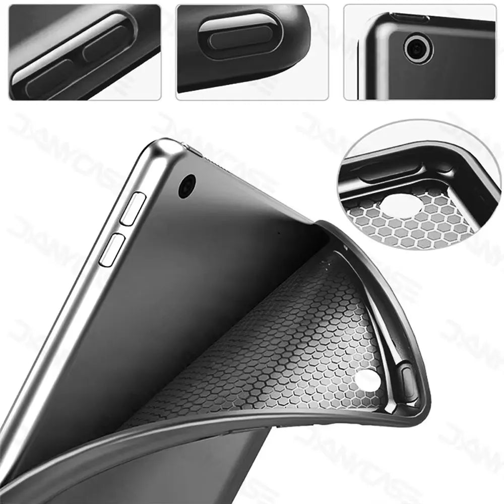 For ipad 10th generation case For iPad Air 6 M2 2024 11in 13in M4 Pro 11 12.9 Air 4 5 10.9 iPad 10.2 7 8 9th 9.7 mini 6 7 Cover