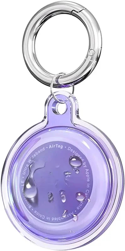 8/4/2 Pack Airtag Keychain Waterproof,Air Tag Holder Case Compatible with AirTag Case for Dog Cat Collar Tracker Key Ring