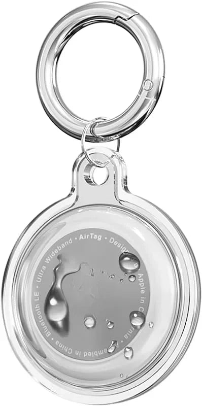 8/4/2 Pack Airtag Keychain Waterproof,Air Tag Holder Case Compatible with AirTag Case for Dog Cat Collar Tracker Key Ring