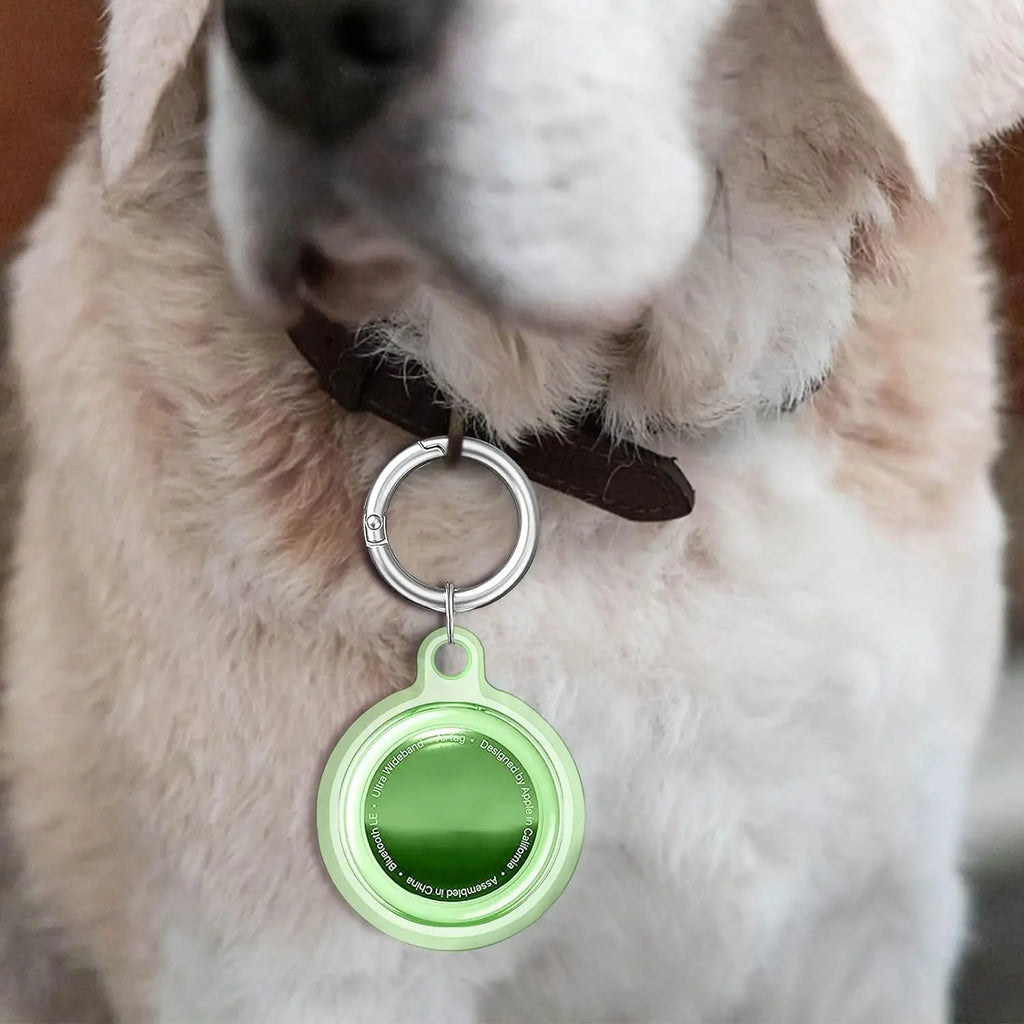 8/4/2 Pack Airtag Keychain Waterproof,Air Tag Holder Case Compatible with AirTag Case for Dog Cat Collar Tracker Key Ring