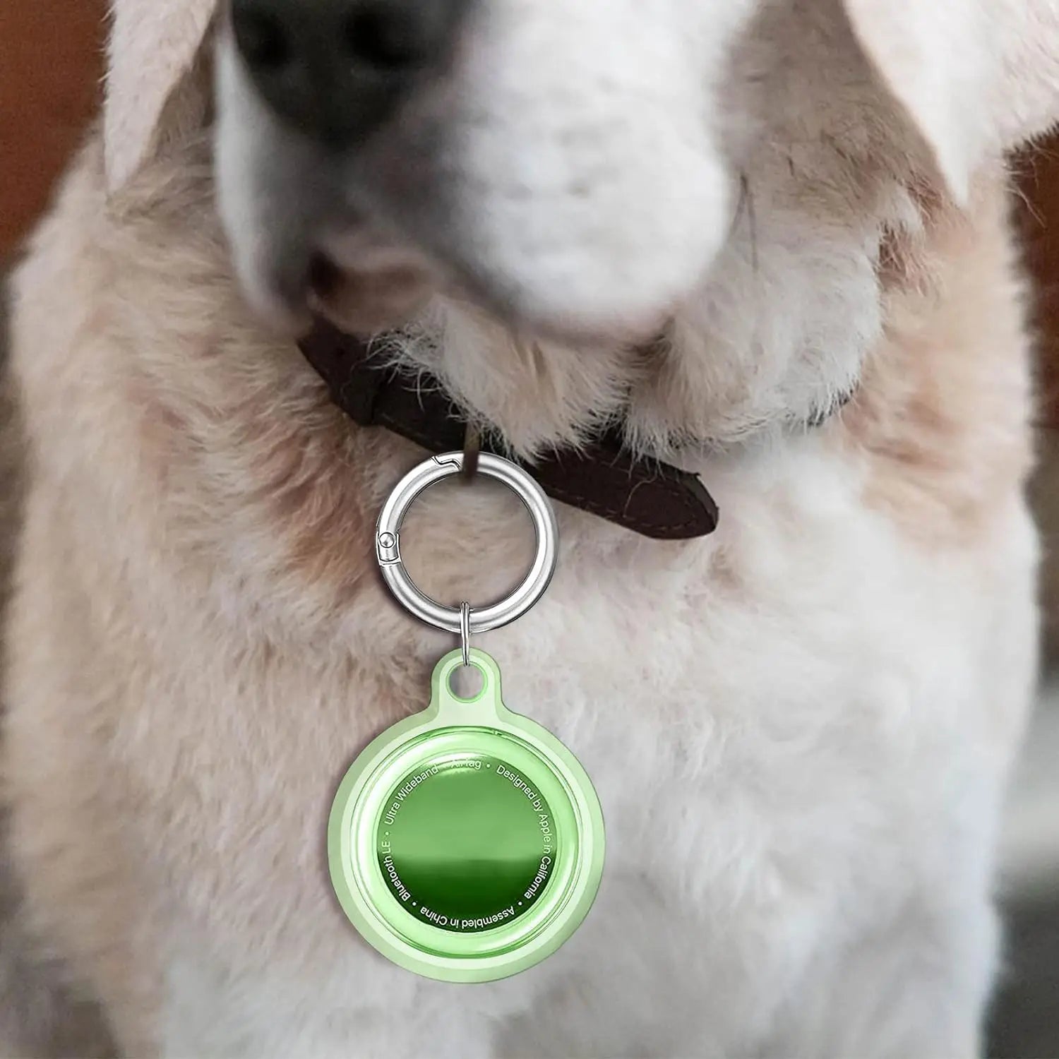 8/4/2 Pack Airtag Keychain Waterproof,Air Tag Holder Case Compatible with AirTag Case for Dog Cat Collar Tracker Key Ring